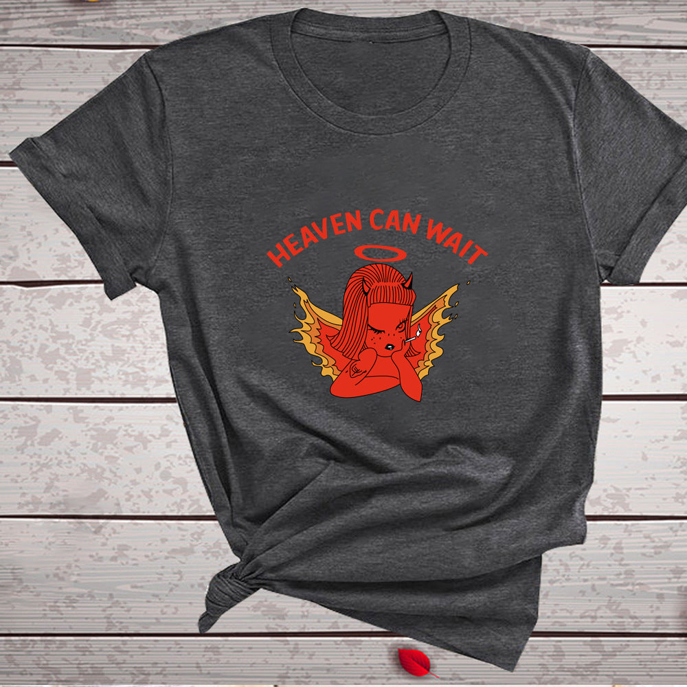 T-shirt Halloween series red devil