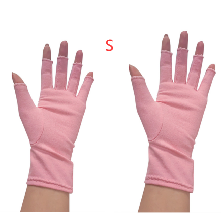 Breathable Health Care Half Finger Gloves