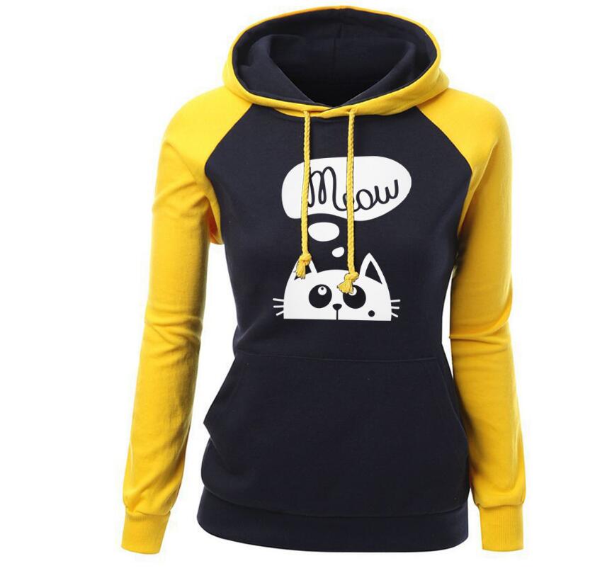 Cat Meow Hoodie with a Collar