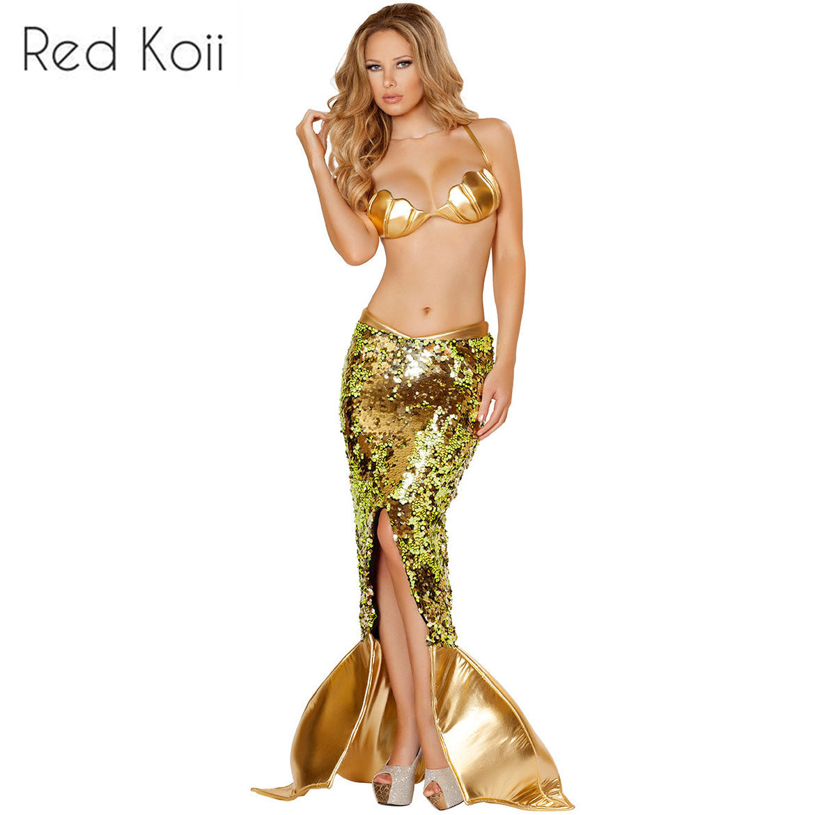 Halloween Costume Mermaid Suit