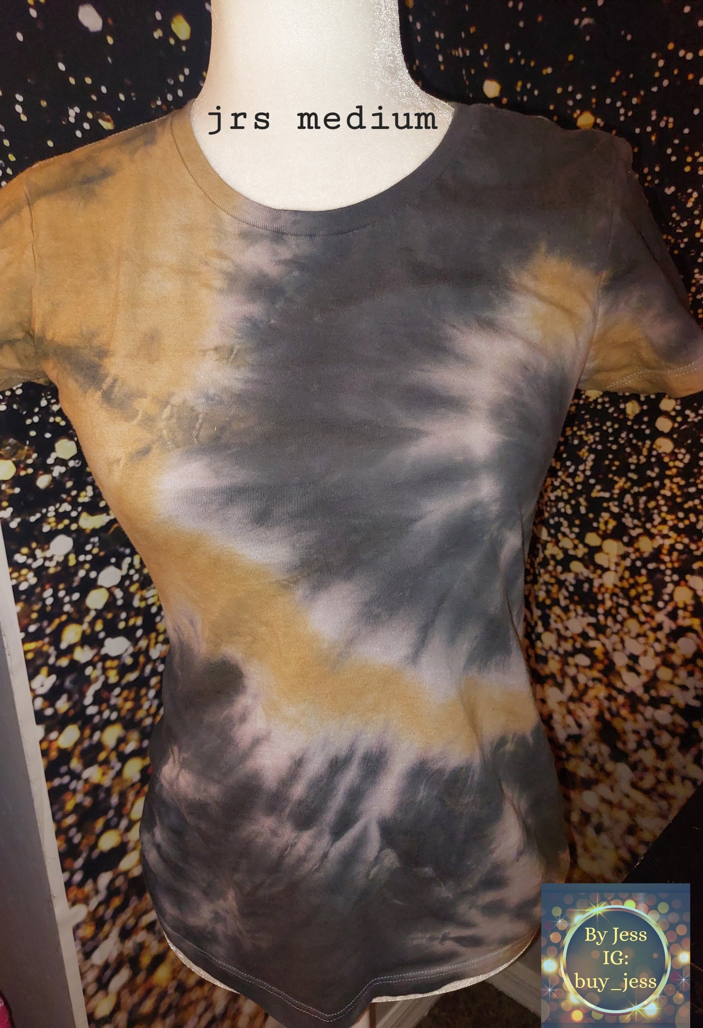 Halloween tie dye tshirt