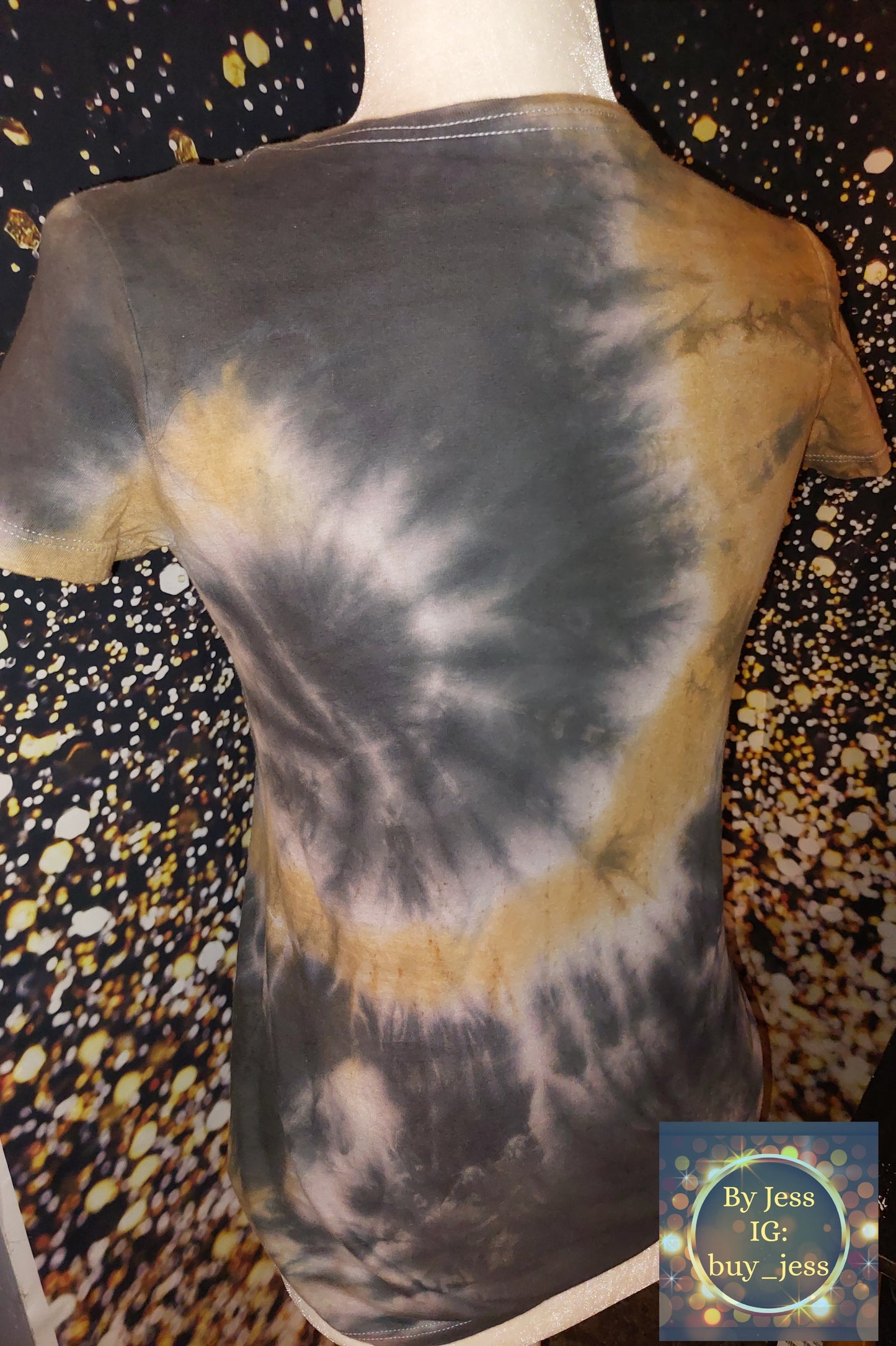 Halloween tie dye tshirt