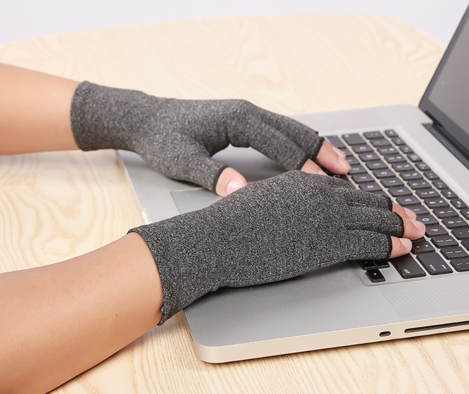 Breathable Health Care Half Finger Gloves