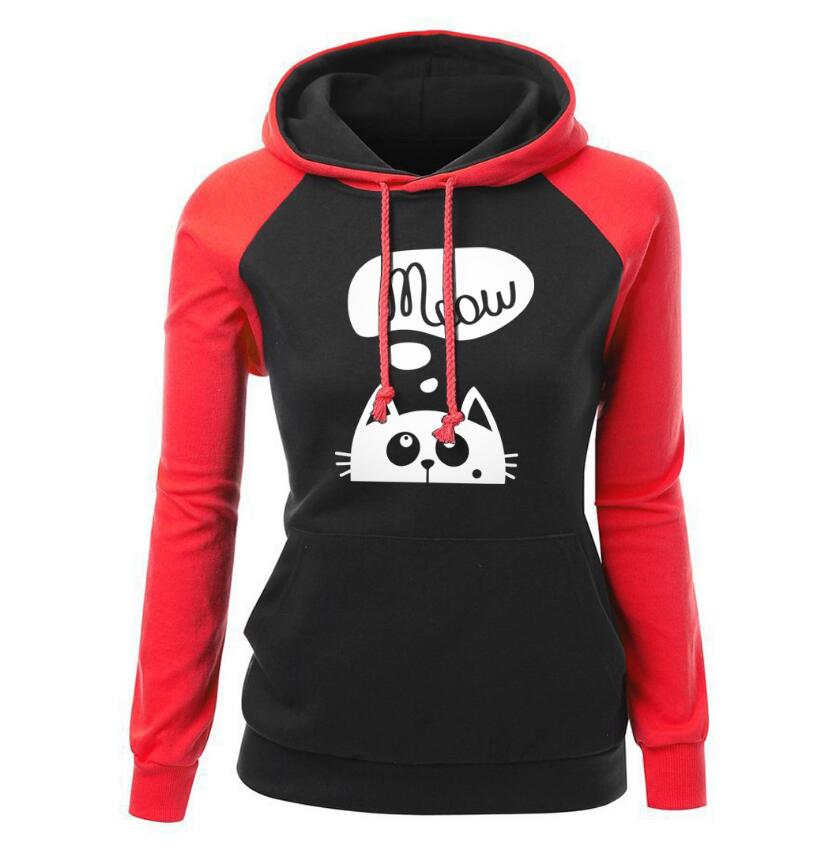 Cat Meow Hoodie with a Collar