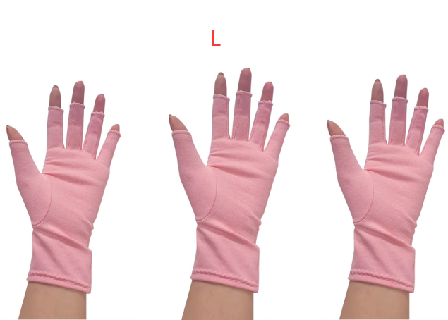 Breathable Health Care Half Finger Gloves