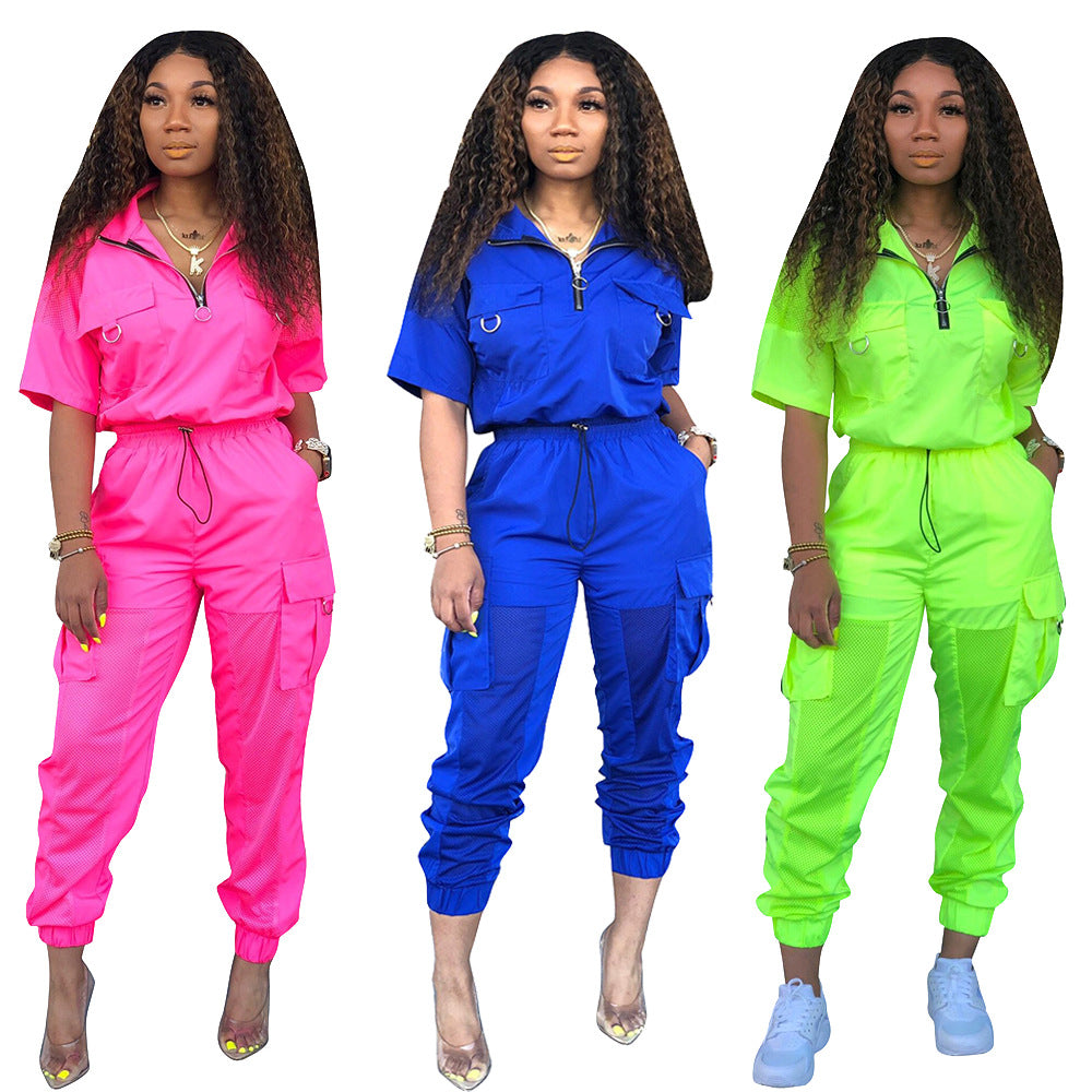 Two Piece Sweatsuit Plus Size