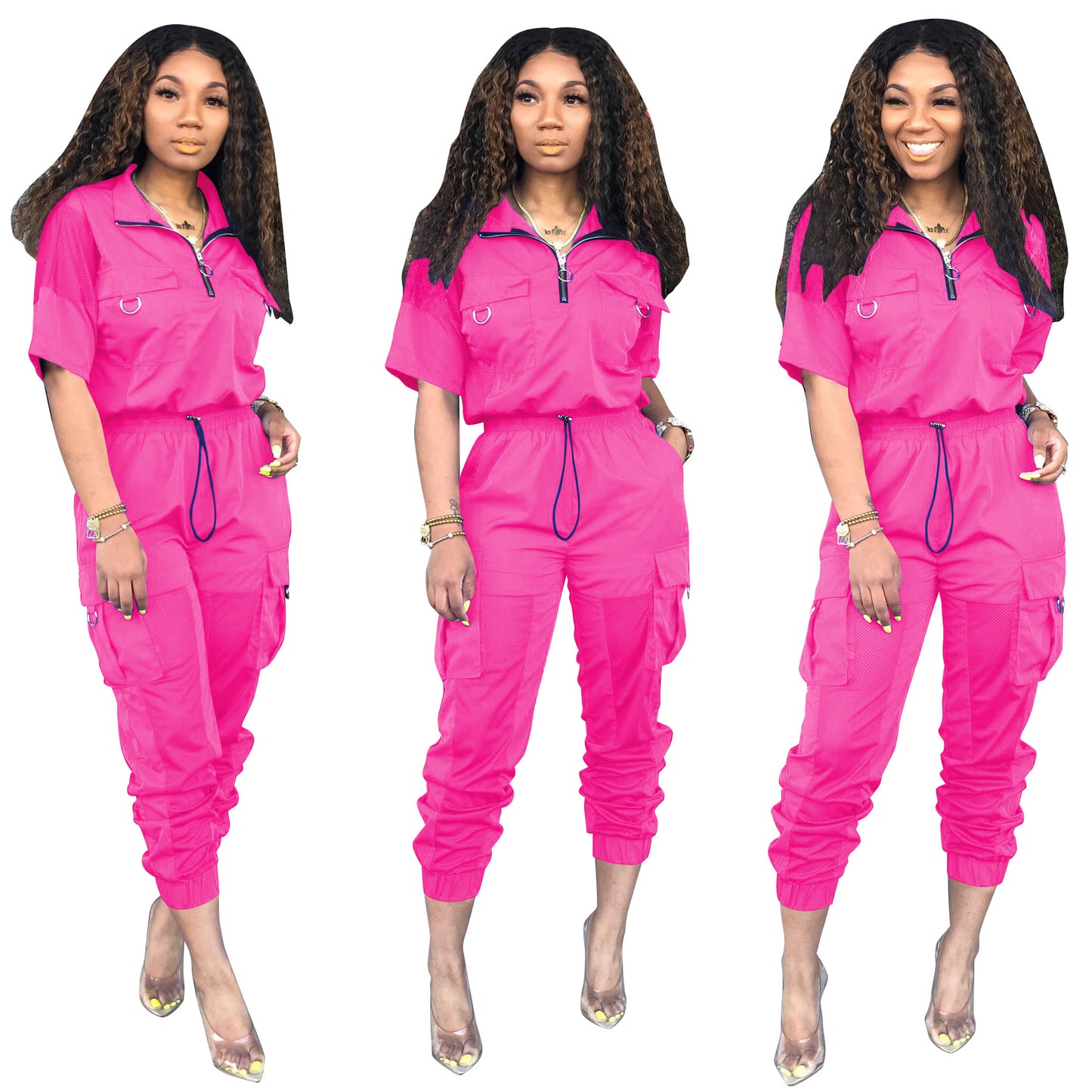 Two Piece Sweatsuit Plus Size