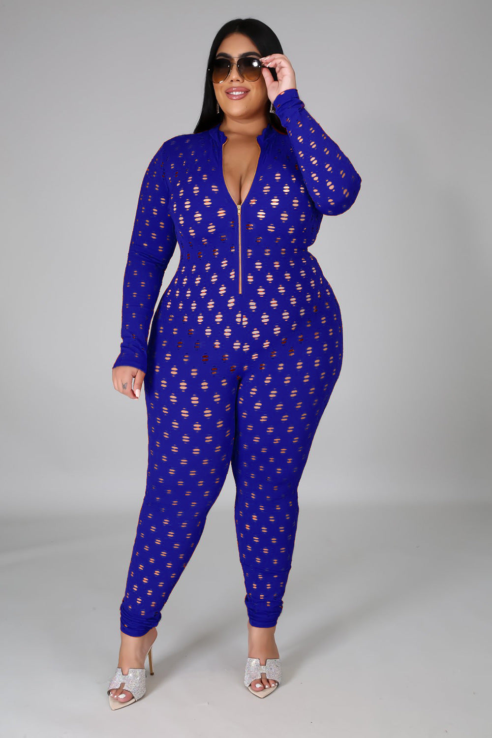 Sexy plus size one piece